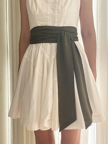Chiffon Sash Belt Dress Sash Bridal Wedding Bow Belt 4" Wide4