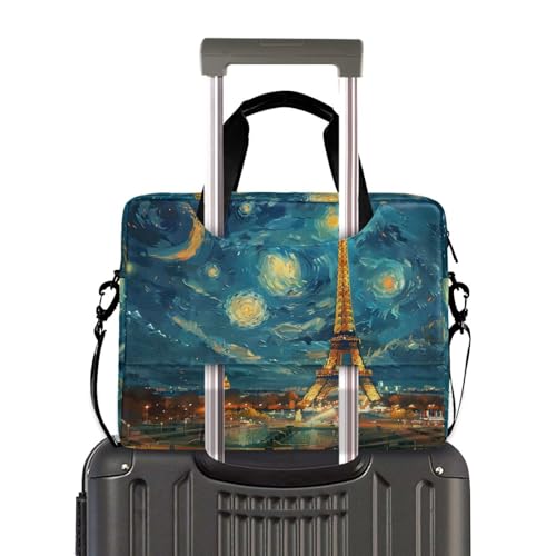 Bolso Maletín para Laptop 13-15.6 Pulgadas ALAZA Van Gogh miniatura 4