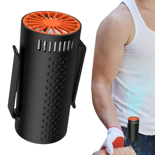 Petit ventilateur à clip de taille avec batterie longue durée intégrée - 7