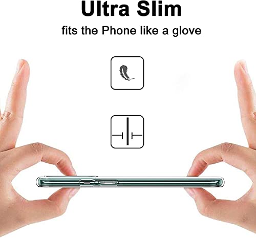 Image of NISHTECH for OnePlus 9 Pro Premium Transparent Hybrid Soft Slim Dust Proof Back Case Cover with Camera Protection