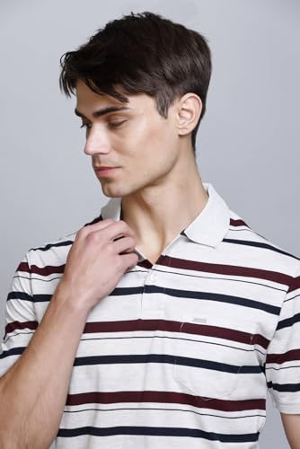 Image of GODFREY Half Polo T Shirt for Men with Pocket
