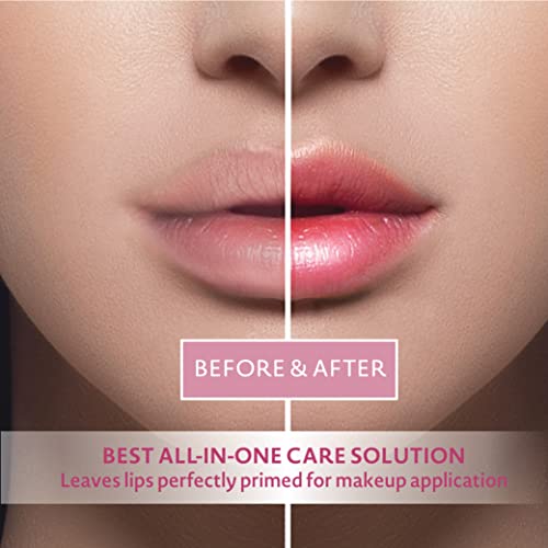 Tada Beauty 6 Pieces Hydrogel Lip Mask Softening Cherry Blossom & Hydrating, Repair Rose Lip Mask Lip Moisturizer (Assort - Softening & Hydrating (6 Pieces)) #TOP1