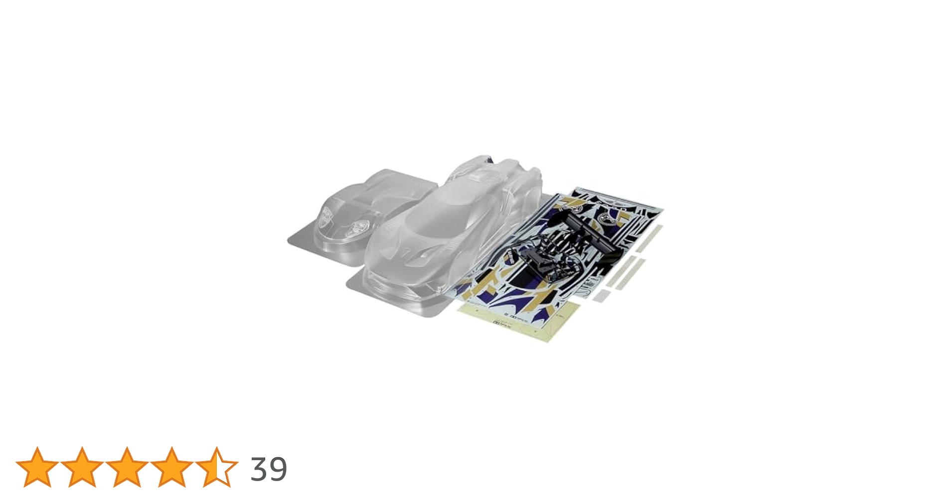 タミヤ RC 1/10 フォード GT Mk.II スペアボディセット 1/10RC 2020 フォード GT MK II (TT-02シャーシ): RCモデル