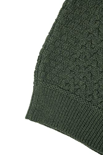 Aran Crafts Men's Wool Half Zip Sweater4