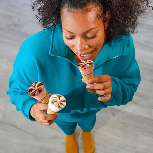 image for Skinny Cow Not Fudging Around Chocolate Fudge Low Fat Ice Cream Cones,