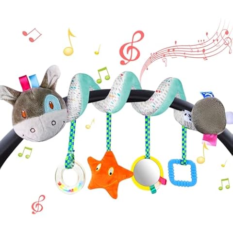 Vicloon Jouet de Poussette Spirale Cover