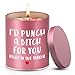 Christmas Birthday Gifts for Women Scented Candle, Valentines Day Gifts for Girlfriend Her, Mothers Day Gift for Mom Wife Sister Friendship White Elephant Stocking Stuffers Presents Funny Ideas Gift