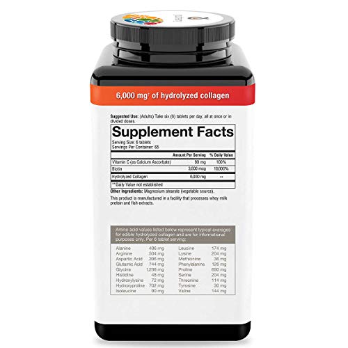 youtheory Collagen Advanced Formula 1, 2 and 3, 1 Pack (390 Tablets ) kg2sgk23 - Image 3