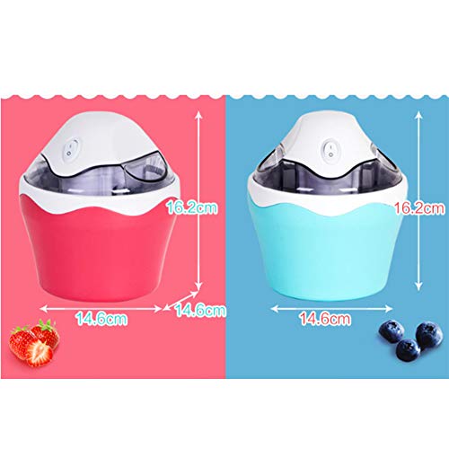 ALY 7W Gefrierbehälter Eismaschine Speiseeisbereiter, Speiseeismaschine, für Frozen Yoghurt, Sorbet und Eiscreme – Bild 3