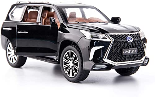 Image of 1 /24 Lexus LS 570 Model Car with Box, Zinc Alloy Pull Back Toy car with Sound and Light for Kids Boy Girl Gift?Colors as Per Stock? (Lexus LS 570 1:24)