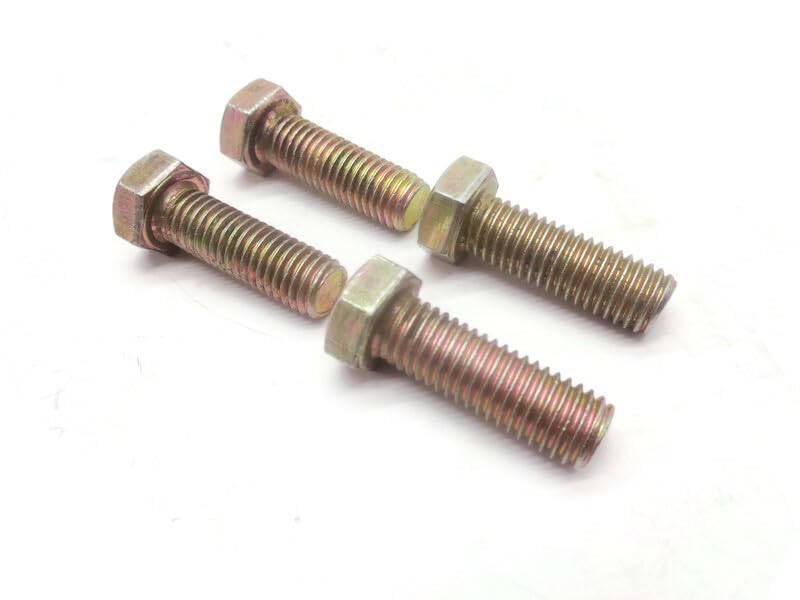 Screw Trunnion, M12 X 35, 4 Pieces Set for JCB Backhoe Part No. 1321/0509
