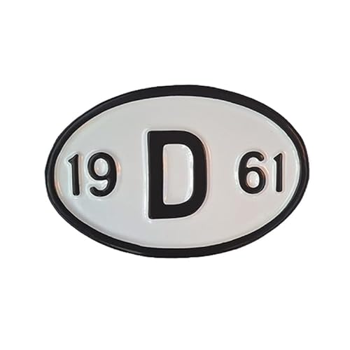 Rear Year Plate 19D61 (1961) (25-3030)