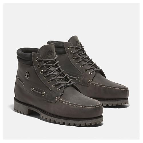 Timberland Mens Authentic Mid Full Grain Leather Boots4