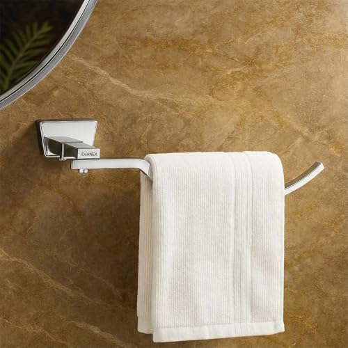 Image of EVANEX EVANEX Napkin Hanger for Washbasin /Towel Ring /Napkin Holder for Bathroom /304 Stainless Steel Bathroom Towel Ring /Rust Proof Towel Holder /Bathroom Accessories /Open Mouth Design for Easy Usage