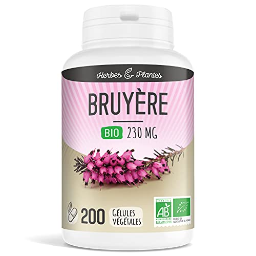Herbes Et Plantes Bruyère Bio 200 Gélules Végétales 230 mg Cover