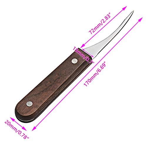 Vonty Wooden Handle Shrimp Deveiner