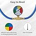 BFXM R134A Refrigerant Charge Hose, AC Recharge Hose with Gauge AC Refrigerant Charge Hose Kit with 1/2” Can Tap Dispensing Valve and R134A Quick Coupler for Car AC Air Conditioning Refrigerant