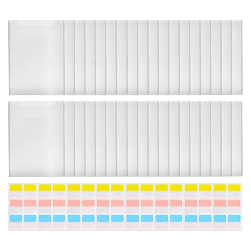 Chemises transparentes plastiques avec onglets pour l'organisation