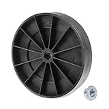 BlueStars WH03X32097 Washer Transmission Pulley & Nut Compatible with GE Hotpoint Washing Machine - Washer Gear Case Pulley Replaces WH49X25379 WH03X28859 AP6996076 PS16226205