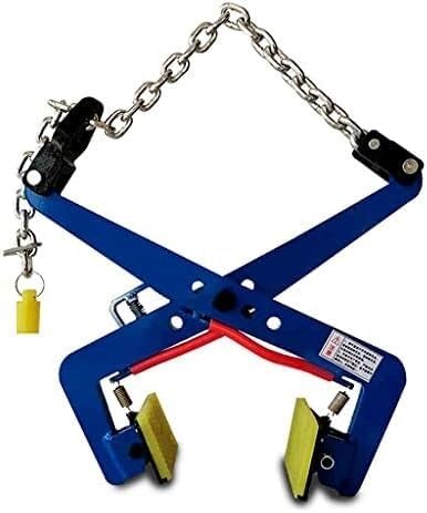 Lifting clamp Alloy Steel Plate Lifting Vertical Steel Plate Clamp Adjustable Suspension Device Fixing device(23 in)