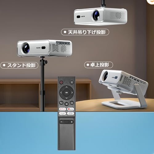 Image of Remote Control Compatible with Aurzen EAZZE D1 D001 Portable Projector | 1-Pack,Precise Control,Quick Button Response,and Long-Llasting Durability,by Khotilong.
