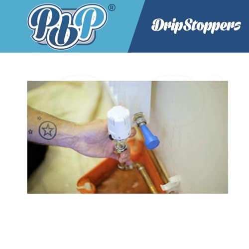 PBP Dripstoppers - Push and Twist to Stop Drips (Large 13-42mm (Single)), Blue - Image 4