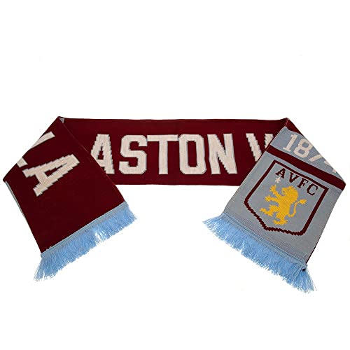 Aston Villa 1874 Knit Scarf - Authentic EPL3