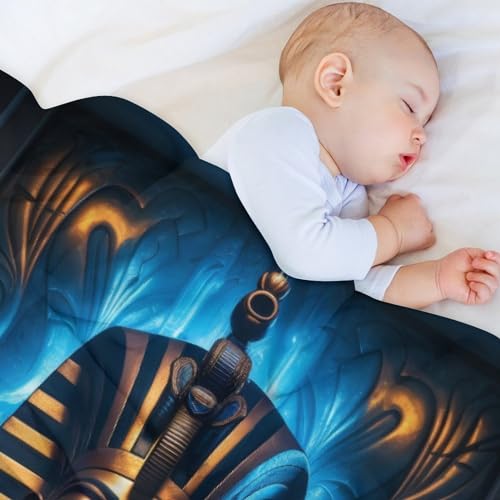 Couverture pharaon égyptien pour éliminer les frissons sur le sofa - 4