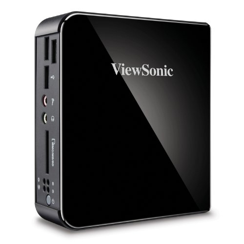 Image of View Sonic VOT125-02 PC Mini Intel ULV Celeron SU2300 1.2GHz; 2GB RAM; 250GB HD; HDMI; VESA Mount; Win 7 Home Premium