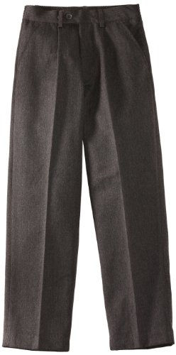 Blue Max Banner Putney Junior Pleat Pantalón, Gris, W30 IN x L28 IN (Regular) para Niños