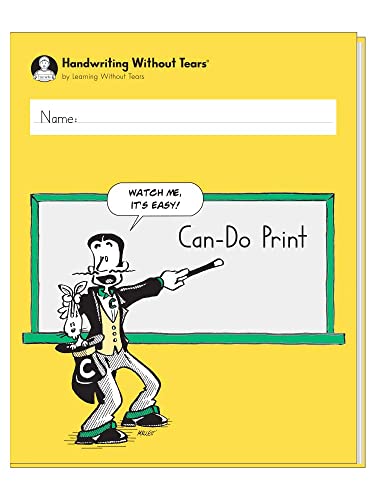 Learning Without Tears, Can-Do Print Student Workbook, Age 10+, 5th Grade+, Print Handwriting...