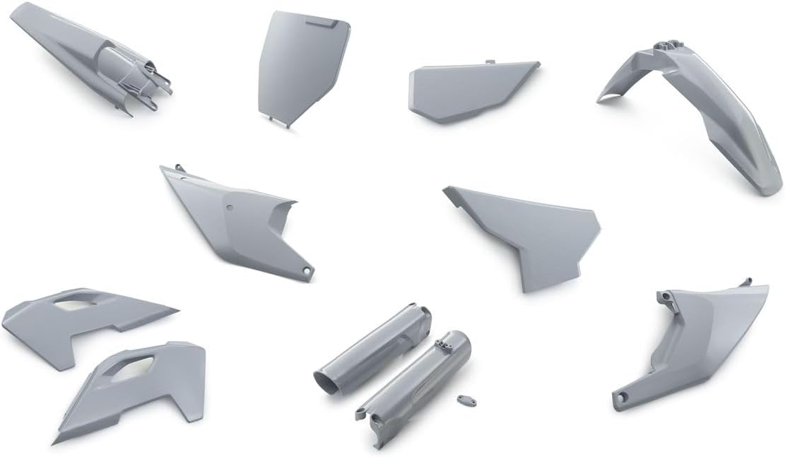 Husqvarna Motorcycles Plastic Parts Kit (TC/FC/TX/FX) (125-450) (2023+) (grey) - 00010000375K