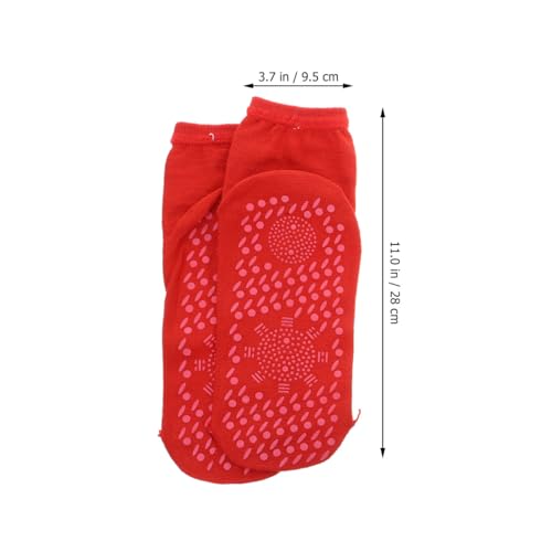 Kisangel 3 pairs self heating socks battery heated socks massage calcetas para mujer dc slippers mens breathable cotton -thermal Rechargeable Battery men and women