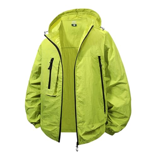 Vêtement anti UV homme veste mer légère à capuche pour l'été