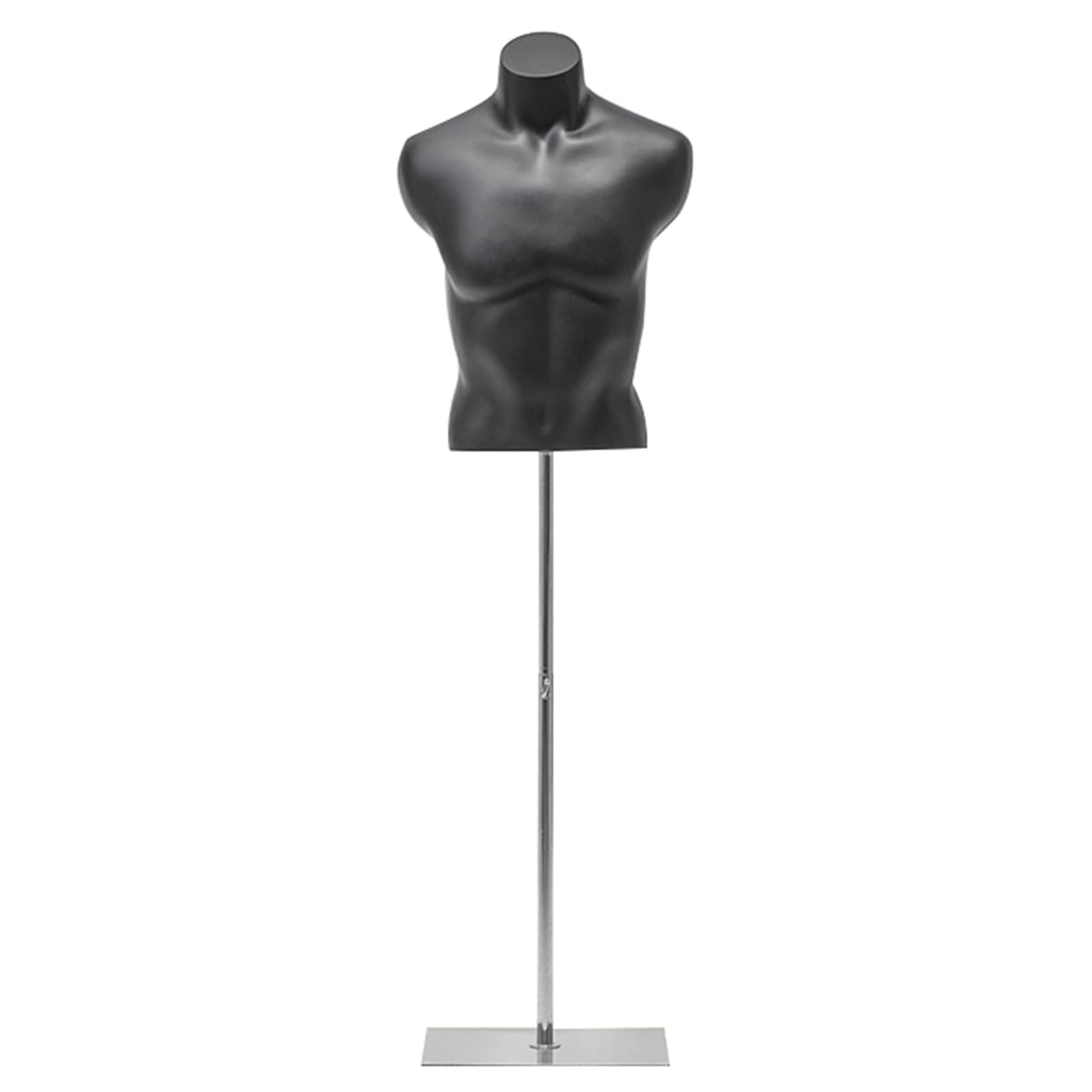 Buy Dress Form Black Half Mannequin Stand Couture, Medium Adjustable