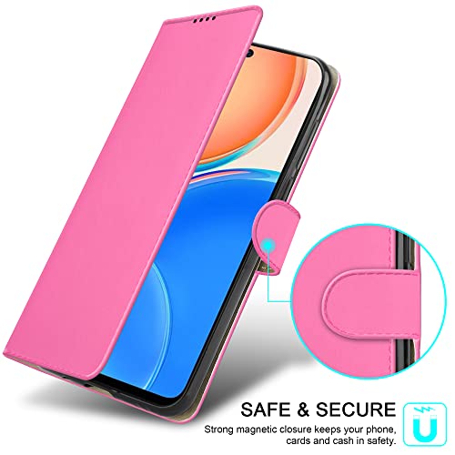 PIXFAB For Honor X8 5G / Honor X6 4G Leather Phone Case, Magnetic Closure Full Protection Book Folio Design - Image 4