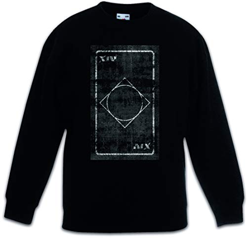 Pullover enfant Tarot Discipline de couleur noire idéal pour l'école et les loisirs