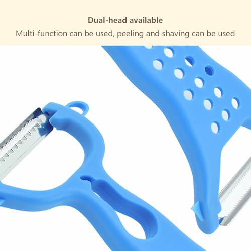 2 PCS Ergonomics Handle Multifunctional Vegetable Peeler for Kitchen - image 7