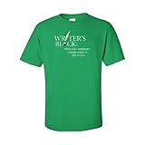 IamTee Writer's Block: when your imaginary friends refuse to talk to you T-Shirt-Green-S