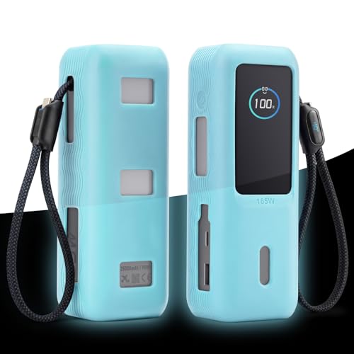 Funda de silicona luminosa para power bank Anker 165W