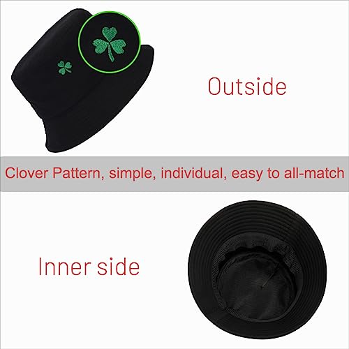 Image of Cotton Bucket Hat for Women Men Summer Travel Sun Beach Bucket Cap, Unisex Outdoor Fisherman Hat