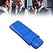 GRCFUMO Cigar Case Holder, Vintage Design Travel Cigar Humidor Case, Soft Leather Portable Vintage Cigar Humidor for Cigar Lovers (Blue)