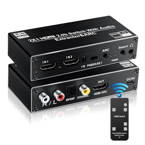 新品 avedio links 8K HDMI 音声分離器 4K@120Hz Amazon.co.jp: avedio links 4k HDMI音声分離器 光デジタル/同軸