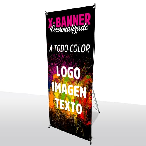Photocall X-Banner de 80 x 180 cm - Pancarta personalizada