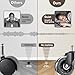 ASHGOOB Office Chair Wheels, Set of 5 Caster Wheels Office Accessories, 3 Inch Heavy Duty Casters for Chairs to Replace Office Chair Mats, Smooth & Quiet Universal Fit for Most Chairs(5 Pack)