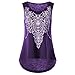 Produktbild Cramberdy T Shirt Ärmellose Weste Damen Tank Tops Damen Locker Crop Tops Tumblr Sleeveless Drucken Blouse Women Sommerbluse Damen Kurzarm Freizeit Oberteil Damen Ärmellos Weste Damen Vest Sommer