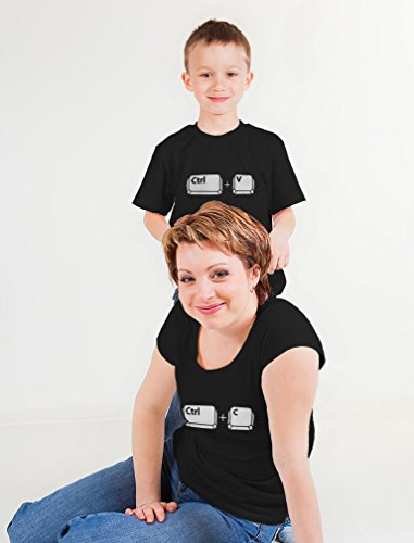 Tstars Mom & Her Girl/Boy Copy Paste Matching Set Mother & Daughter/Son T-Shirts4