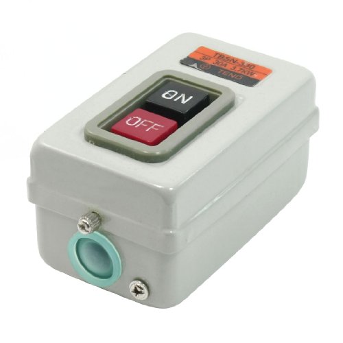 uxcell TBSN-330 ON/OFF 3 Phases Self Locking Push Buttton Switch 30A 3.7KW