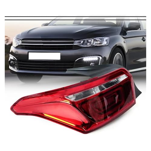 Feu arrière gauche Citroën C-Elysée 2017-2018 optique stop circulation - 6