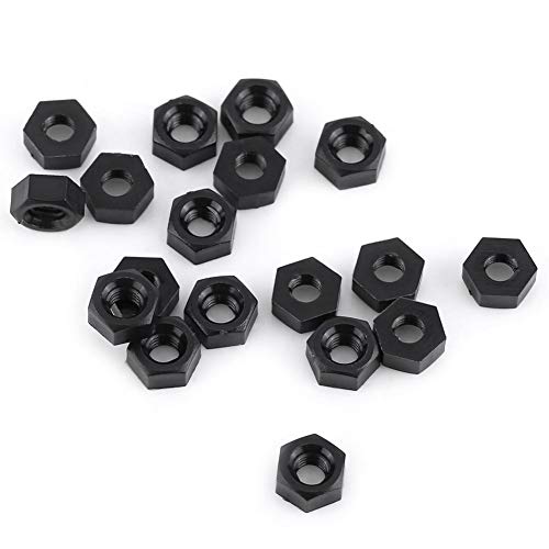 250 pieces M3 Nylon Male Female Hex Utility Spacer Standoff Screw Nut Assortment Mounting Hardware Kit, Prototyping Accessories For Circuit Board (A)